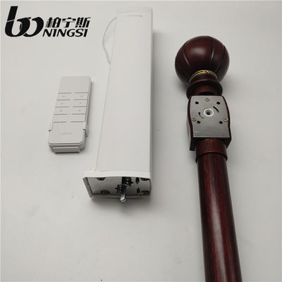 Bendable 1.5mm Thhickness Smart Curtain Rod 28mm Curtain Rod Nosie Free