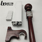 Bendable 1.5mm Thhickness Smart Curtain Rod 28mm Curtain Rod Nosie Free