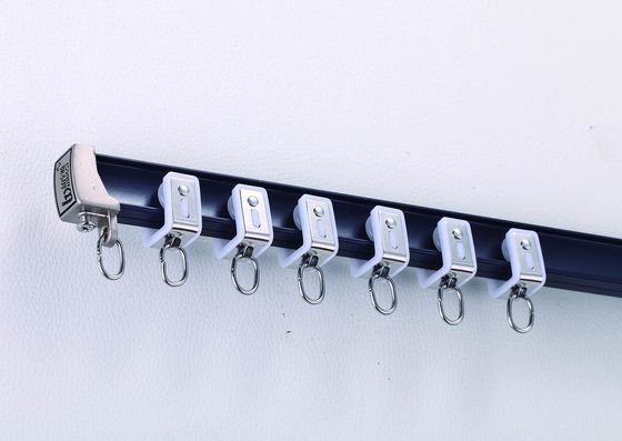 Good price Dark Blue Aluminum Thickness 2mm Bendable Curtain Track Extra Thick online