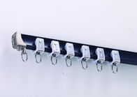 ceiling mounted drapery track curtain rails for bay windows ceiling mounted