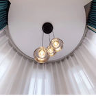 Length 5m Curved Electric Curtain Track