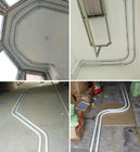 Length 6m Thickness 1.2mm Remote Control Curtain Track White Color