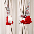 2pcs Non - Woven Fabrics Tieback Curtain Buckle For Christmas Decoration