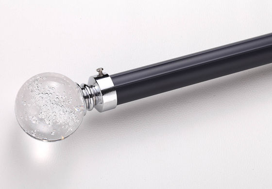 Good price 1mm Thickness Ceiling Mount Curtain Rod 35mm Curtain Rod Heavy Duty online