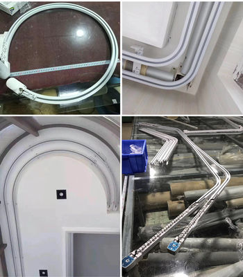 Good price Length 5m Curved Electric Curtain Track online