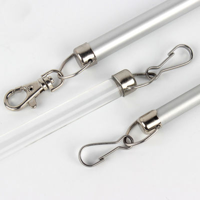 Aluminum Alloy 12mm Thickness 2m Length Curtain Pull Rod For Bedroom